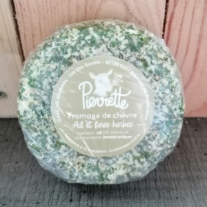Fromage de chevre frais ails et fines herbes