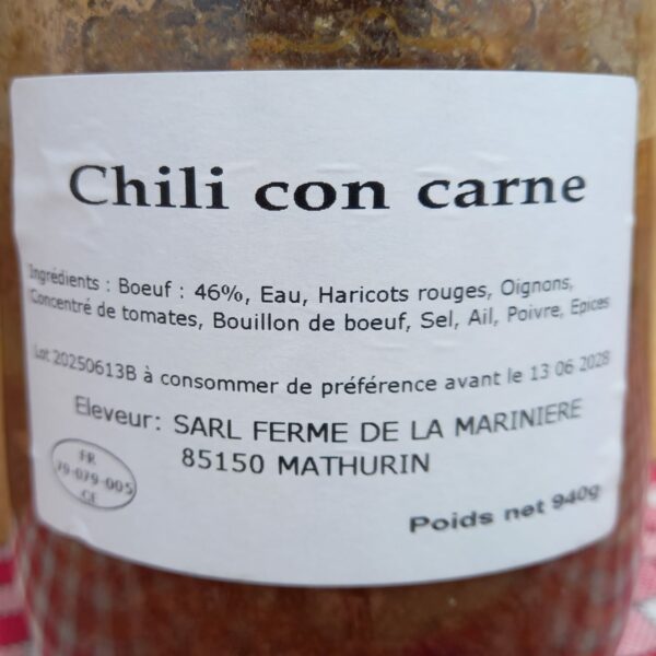 composition chili