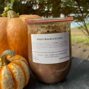 Boeuf bourguignon en bocal